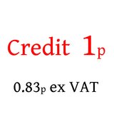 1p Credit - not to be used without authority (-CREDIT-001)