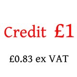 �1 Credit - not to be used without authority (-CREDIT-100)
