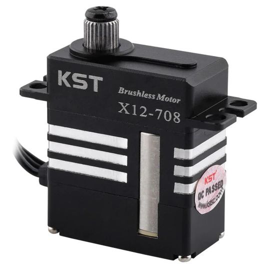 KST X12-708 Brushless Servo - 9.3Kg.cm 0.07s 21.3g 12mm (KST-X12-708)