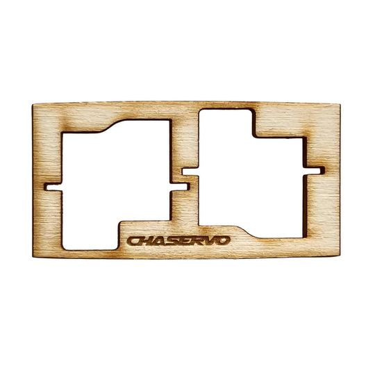 Ply Frame for Two CHA DS06 Servos (AW-CHA-DS06X2)