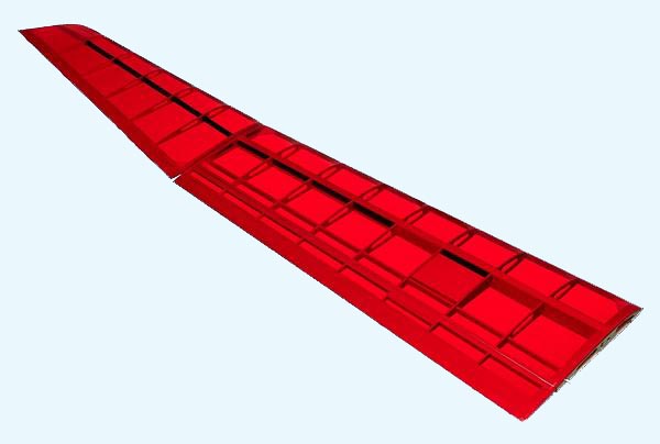 Circle Dancer 3000 Full House wing tip construction