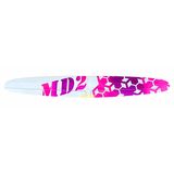 Glass layup, Top: white with pink-purple fade MD2 design<br> Bottom white with pink-purple fade tips (13)