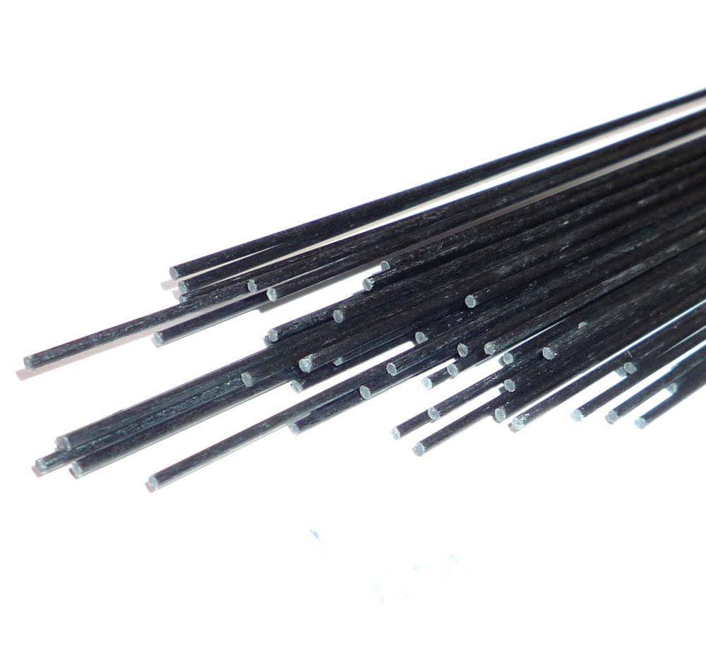 Does not apply 10pcs 1 mm x 500mm Length Carbon Fiber Rods Matte Pole 10PC 1MM