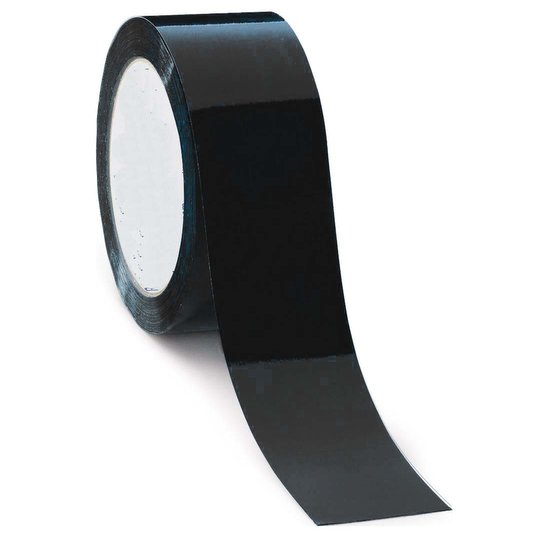Black Polypropylene Tape 50mm (PACKING-TAPE-BLACK)