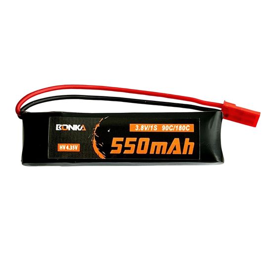 Bonka HV LiPo 1S 550mAh 3.8V 90C JST (BK-1S550-80-HV)