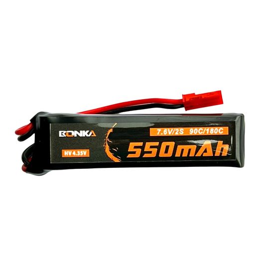 Bonka HV LiPo 2S 550mAh 7.6V 90C JST (BK-2S550-90-HV)