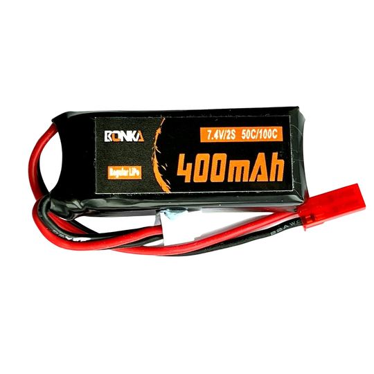 Bonka LiPo 2S 400mAh 7.4V 50C JST (BK-2S400-50)