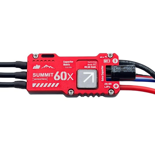 Dualsky SUMMIT 60X 8V SBEC ESC (SUMMIT-60XU8)