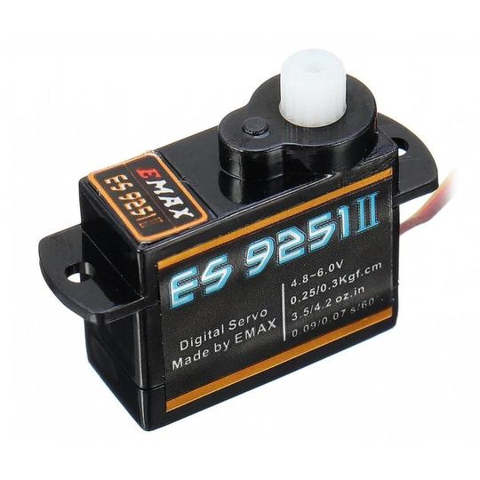 Emax ES9251 II Submicro Servo - 0.9Kg.cm 0.08s 3.8g 8mm (EMAX-ES9251)