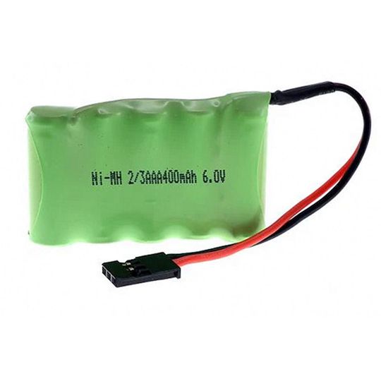 HyperFlight 400 mAh 6V NiMH Flat Battery (NIMH-5-400)