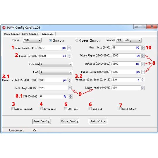 KST Servo Programming Tool 2 USB Interface