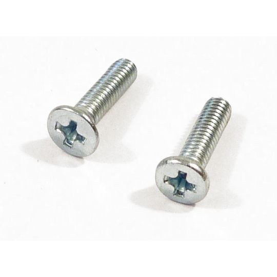 M2x10 mm Countersunk Pozi/Phillips Stainless Steel Screws (5) (M2-10-SS-P)