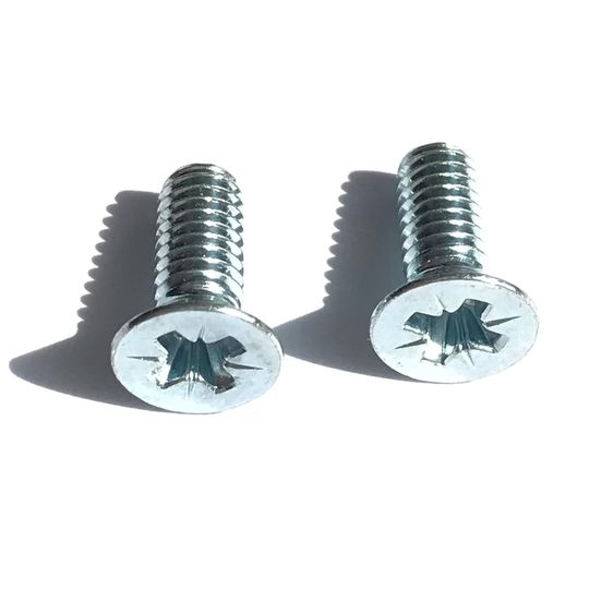 M4x20 mm Countersunk Pozi/Phillips Steel Screws (5) (M4-20-MS-P)