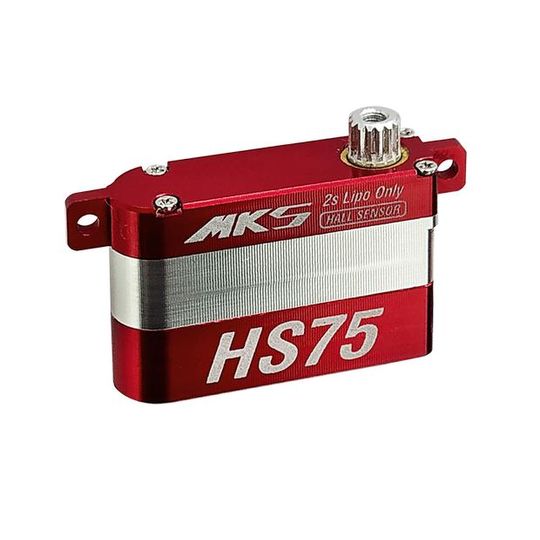 MKS HS75 Hall Effect Wing Servo - 4.0Kg.cm 0.09s 7.9g 7mm (MKS-HS75)