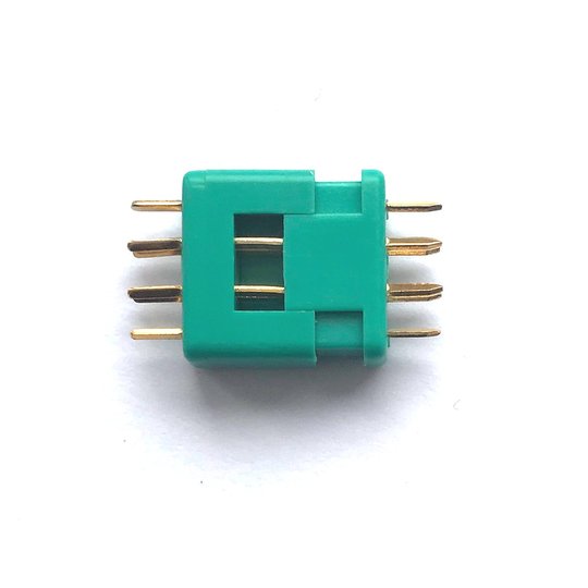 MPX Green 6 Pin Plug & Socket (MPX-GREEN-6)