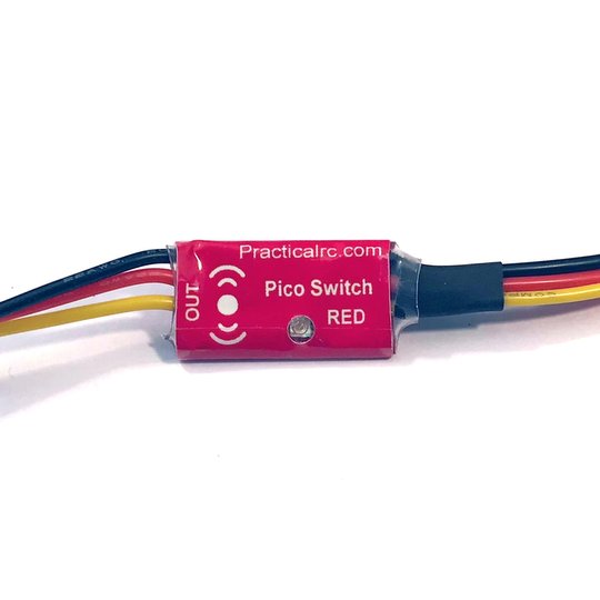 Pico Switch RED/F5J Backup System & Magnetic Switch (PICO-SWITCH-RED)