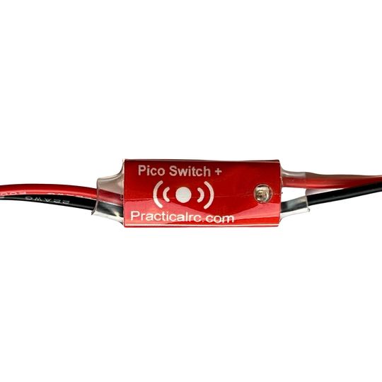 PicoSwitch Plus - Magnetic RC On-Off Switch for batteries with RC plugs (PICO-PLUS-JR)