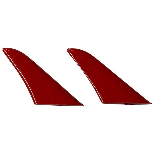 Red Streamlined Antenna Supports (2) (MK-AERIAL-SUP3)