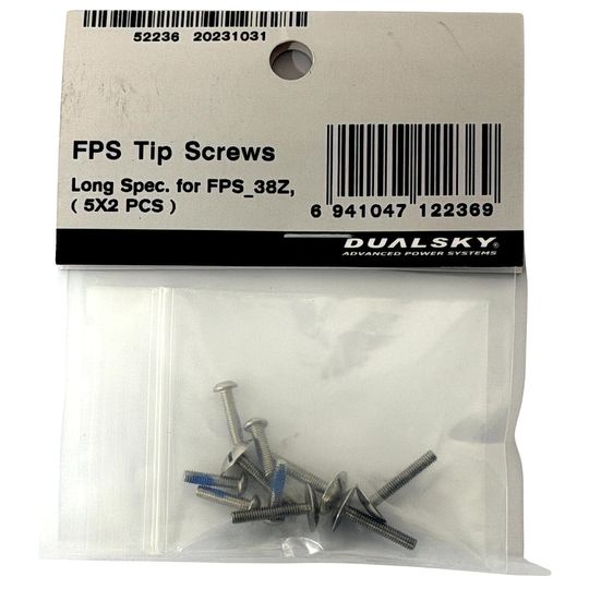 Screw Set for 38mm & 45mm Dualsky Spinners (FPS-SCEWS-LG)