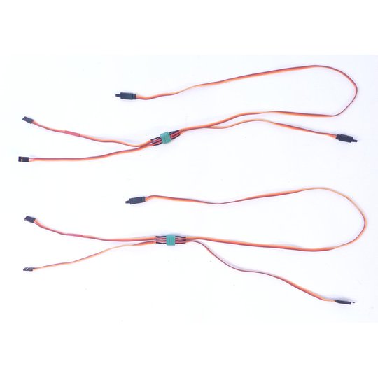 Small 4 Servo Wing Wiring Harness 50 cm (WING-HNS-50)