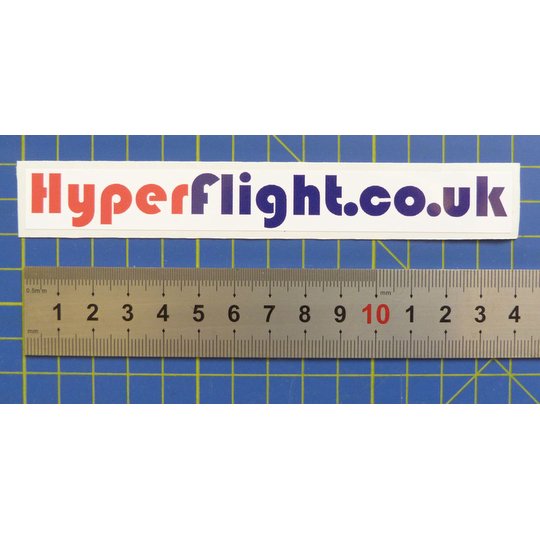 Small HyperFlight Sticker (HF-STICKER-SML)