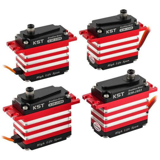 X20 Combo Brushless Servos - X20-2208 + X20-1035 Combo Set (KST-X20-COMBO)