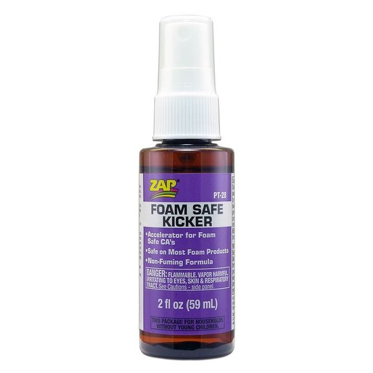 ZAP PT28 Foam-Safe CA Kicker 2oz Bottle (PT28)